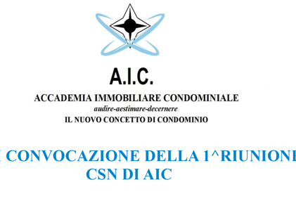 Ordine del giorno 1′ Assemblea Nazionale CSN AIC